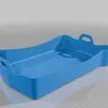Khay hứng nhựa và hỗ trợ lấy mẫu cho Elegoo Saturn 4 Ultra - Thumbnail 3