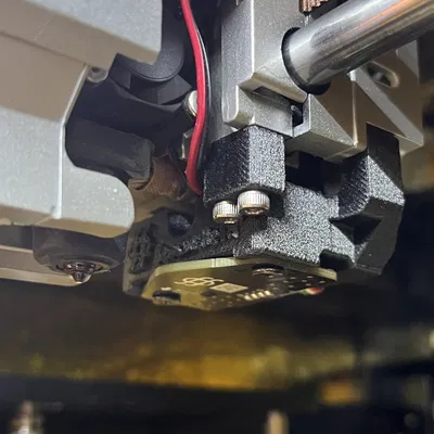 Ngàm gắn đầu dò Beacon Rev H cho dòng QIDI X 3 - cải tiến tối ưu cho vòi phun zin