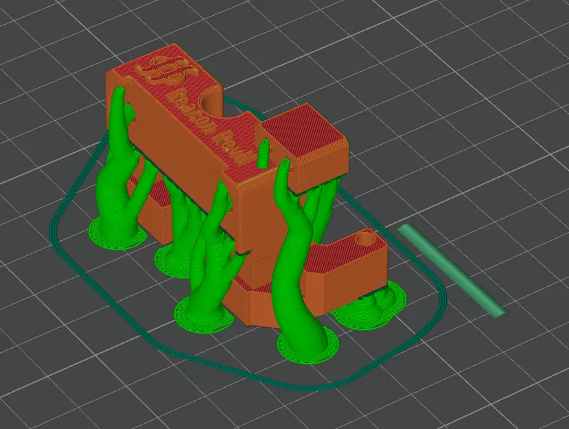 Ngàm gắn đầu dò Beacon Rev H cho dòng QIDI X 3 - cải tiến tối ưu cho vòi phun zin - Image 3