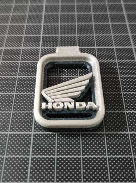 Móc khóa Honda MC Logo độc đáo - File in 3D cho tín đồ mê xe - Image 1