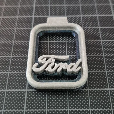 Móc khóa Ford in 3D thiết kế rỗng hiện đại