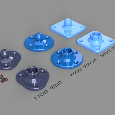 Ball Joint - Khớp nối cầu snap-fit