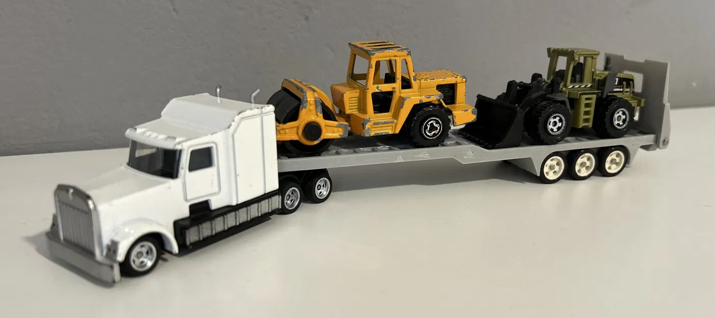 Mô hình rơ-moóc xe tải tỉ lệ 1:64 - Image 1