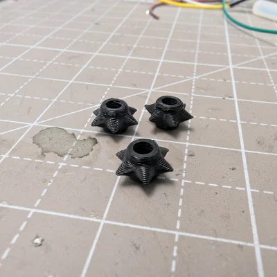 Mẫu Hạt Đính Gai (Spiked Bead) 3D Sắc Sảo Cho Phụ Kiện Thủ Công