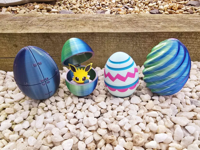 Bộ sưu tập Hộp đựng Trứng Phục sinh Vui nhộn - Image 1