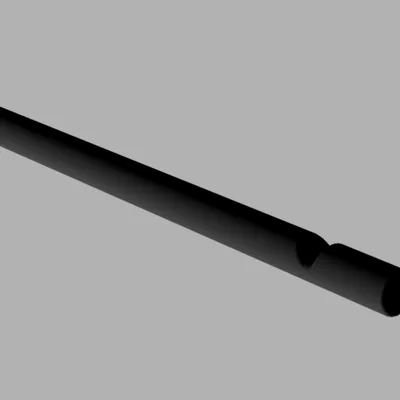 Súng thổi tiêu (Blowdart gun) kèm tấm chắn bảo vệ miệng