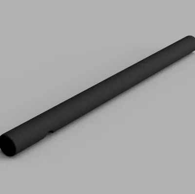 Súng thổi tiêu (Blowdart gun) kèm tấm chắn bảo vệ miệng