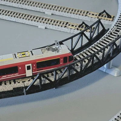 Cầu Cong N Scale