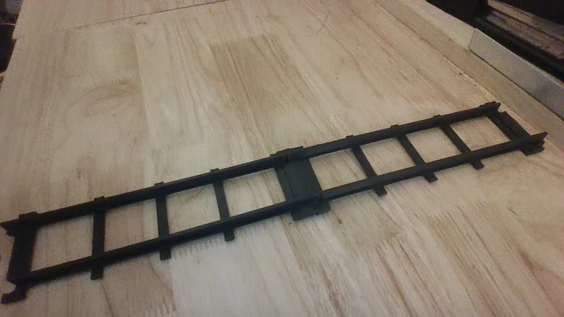 Đường ray tàu Lego xếp chồng / Đường ray dốc gắn tường - Image 4