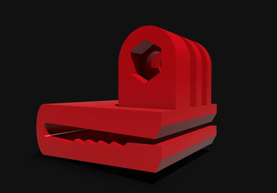 Kẹp mũ gắn GoPro và Action Cam - Image 1