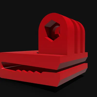 Kẹp mũ gắn GoPro và Action Cam