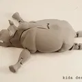 Tê giác khớp nối (Articulated Rhino) - In nguyên khối - Thumbnail 4
