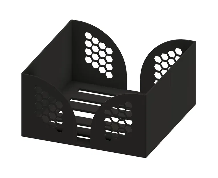 Giá đỡ khăn giấy họa tiết lục giác độc đáo - Image 1