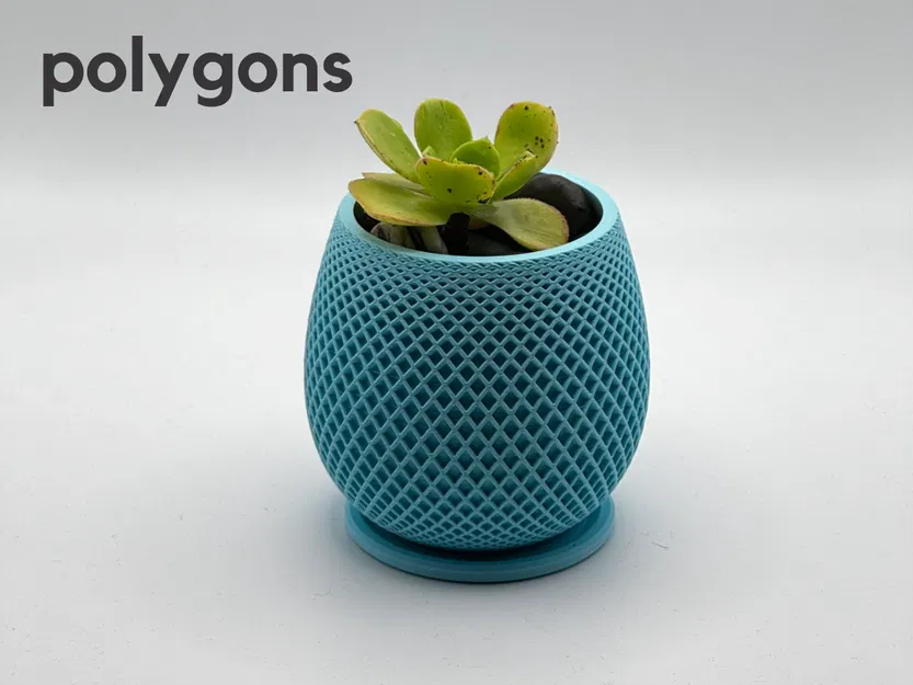 Bộ sưu tập 6 chậu cây họa tiết trang trí đẹp mắt - Image 4