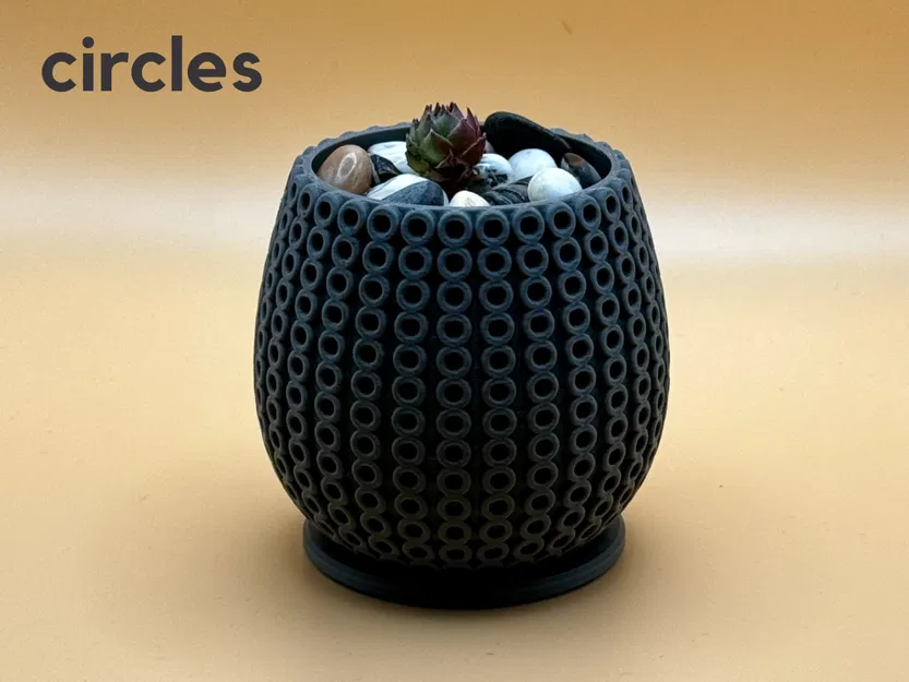 Bộ sưu tập 6 chậu cây họa tiết trang trí đẹp mắt - Image 6