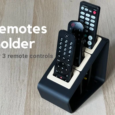 Giá đựng remote có kèm miếng lót (Remote holder with inserts)