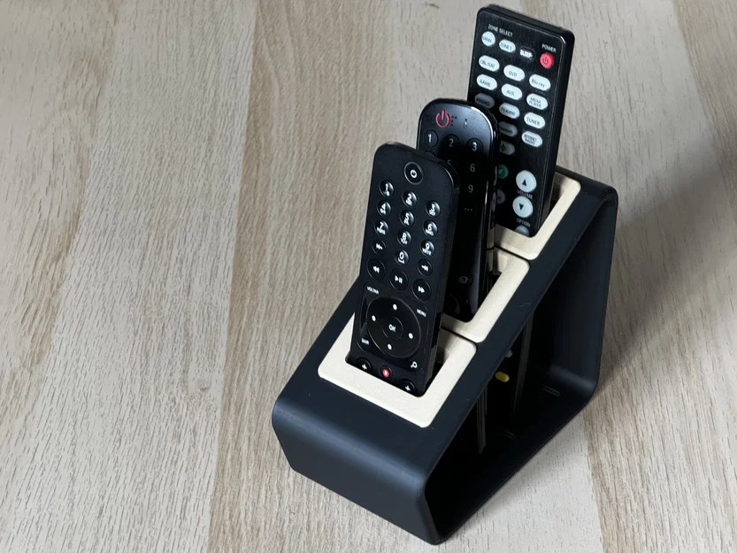 Giá đựng remote có kèm miếng lót (Remote holder with inserts) - Image 2