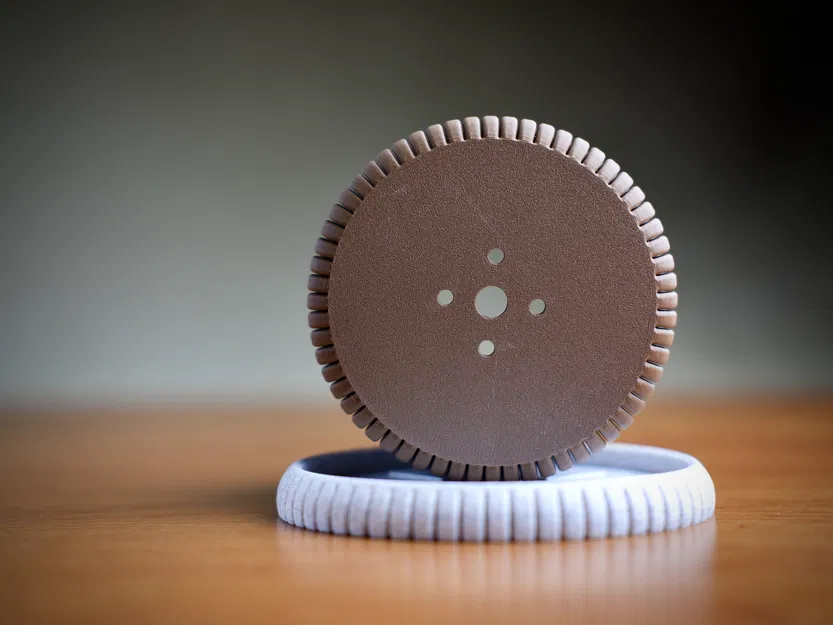 Chậu cây có gân (ribbed planter) · kèm đĩa lót - Image 3