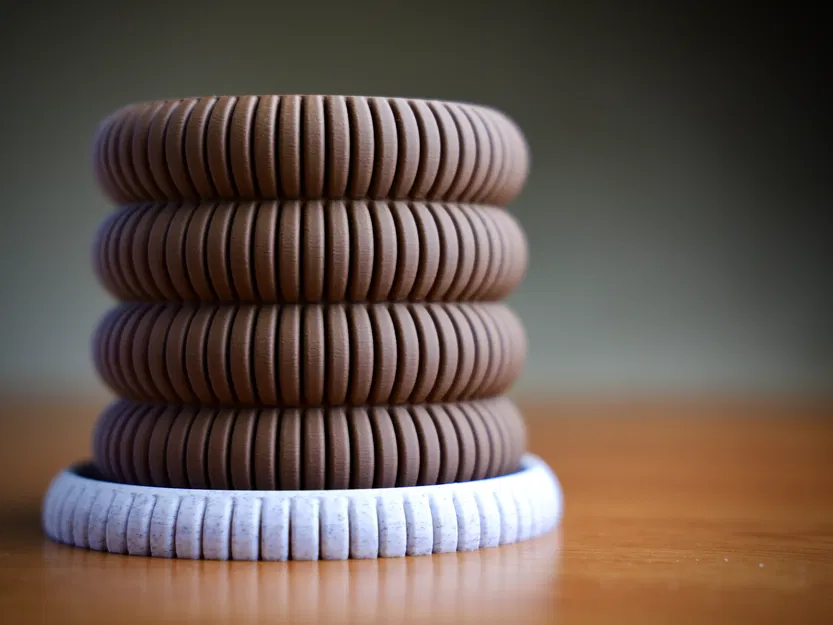 Chậu cây có gân (ribbed planter) · kèm đĩa lót - Image 4