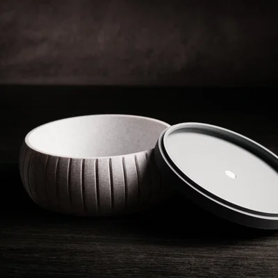 nimbus · box: Hộp đựng tối giản hiện đại với tay cầm dạng vặn