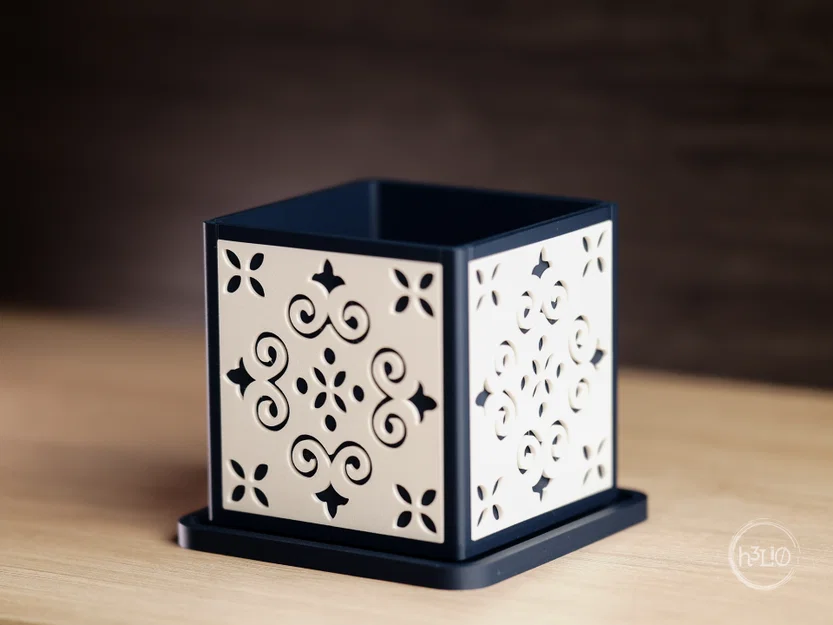 Chậu cây họa tiết gạch Bồ Đào Nha - Image 4