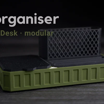 organiser · reDesk - Khay đựng đồ phong cách tối giản dạng module