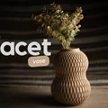Bình hoa facet · vase phong cách tối giản - Thumbnail 1