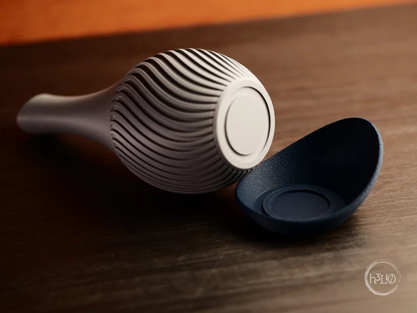 Bình hoa gợn sóng (wavy vase) · kèm đế wrap-around - Image 3