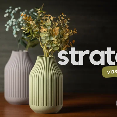 strata · mẫu bình hoa hiện đại