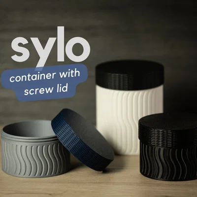 sylo · hũ đựng có nắp vặn