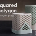 Chậu cây đa giác vuông · Đế lót đa giác - Thumbnail 1
