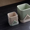 Chậu cây đa giác vuông · Đế lót đa giác - Thumbnail 3