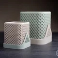 Chậu cây đa giác vuông · Đế lót đa giác - Thumbnail 5