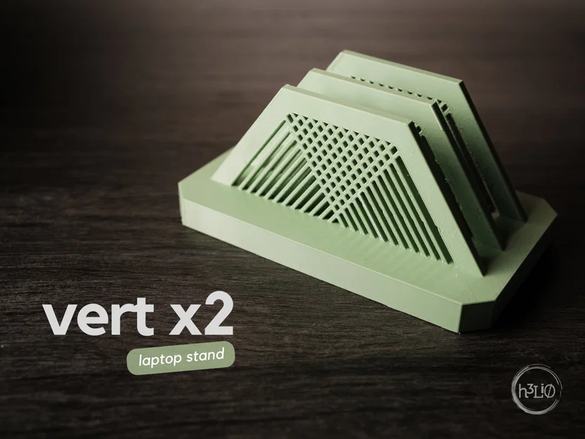 vert x2 · Đế dựng laptop đôi (vertical double laptop stand) - Image 1