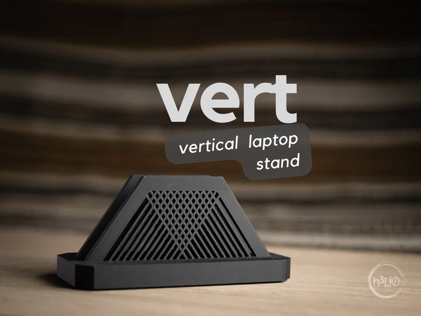 vert · Giá đỡ laptop đứng hiện đại và tối giản - Image 1