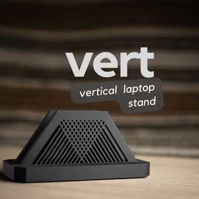 vert · Giá đỡ laptop đứng hiện đại và tối giản