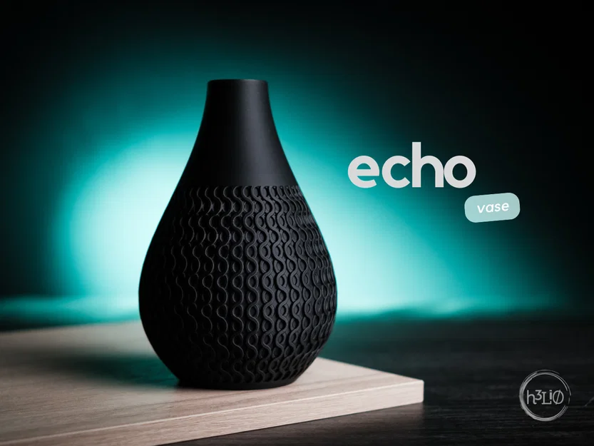echo · vase: Bình hoa thiết kế tối giản hiện đại - Image 1