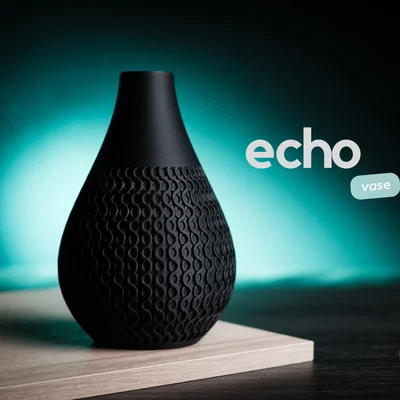 echo · vase: Bình hoa thiết kế tối giản hiện đại