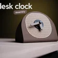 desk clock · assembly - Đồng hồ để bàn tối giản - Thumbnail 1