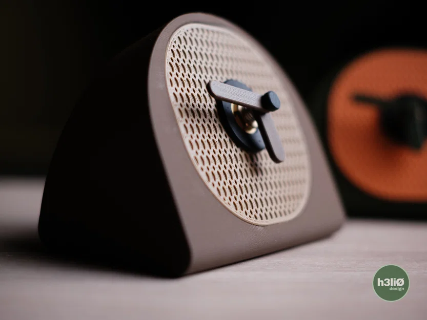desk clock · assembly - Đồng hồ để bàn tối giản - Image 5