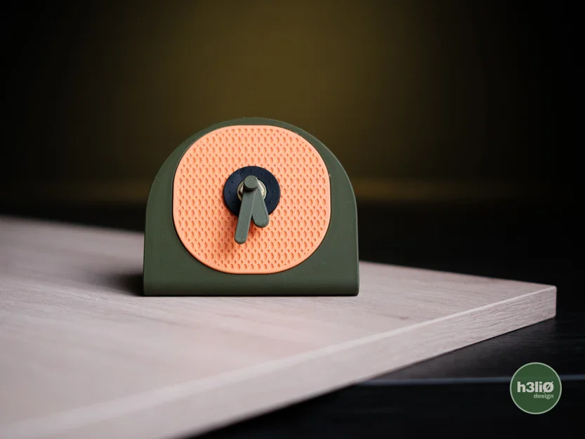 desk clock · assembly - Đồng hồ để bàn tối giản - Image 7