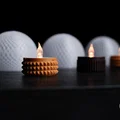 orbs · tealight - Mẫu đèn nến tối giản hiện đại - Thumbnail 3