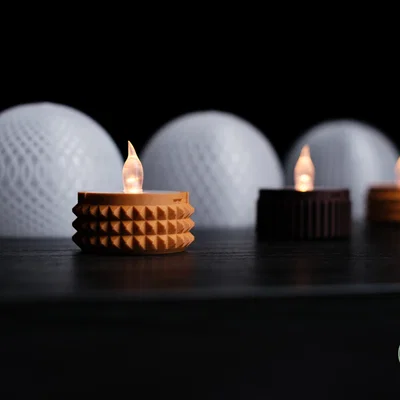 orbs · tealight - Mẫu đèn nến tối giản hiện đại