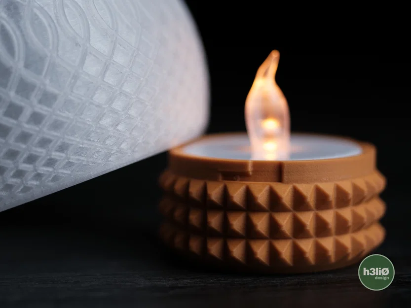 orbs · tealight - Mẫu đèn nến tối giản hiện đại - Image 8