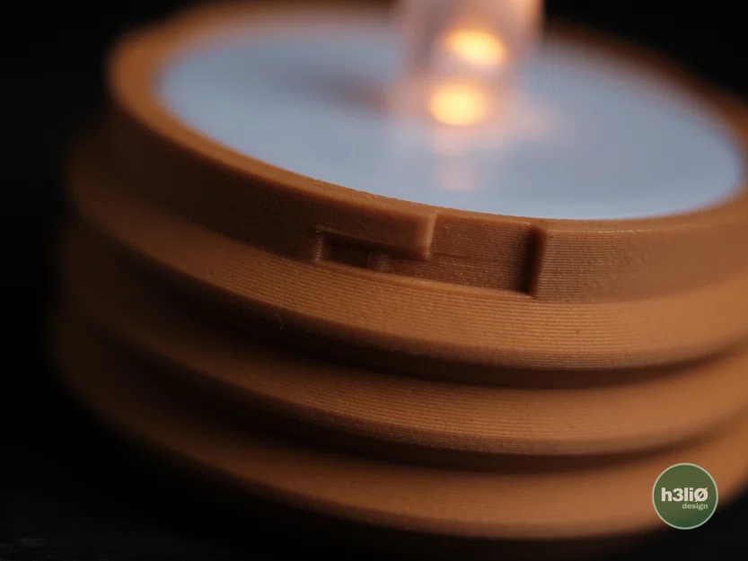 orbs · tealight - Mẫu đèn nến tối giản hiện đại - Image 10