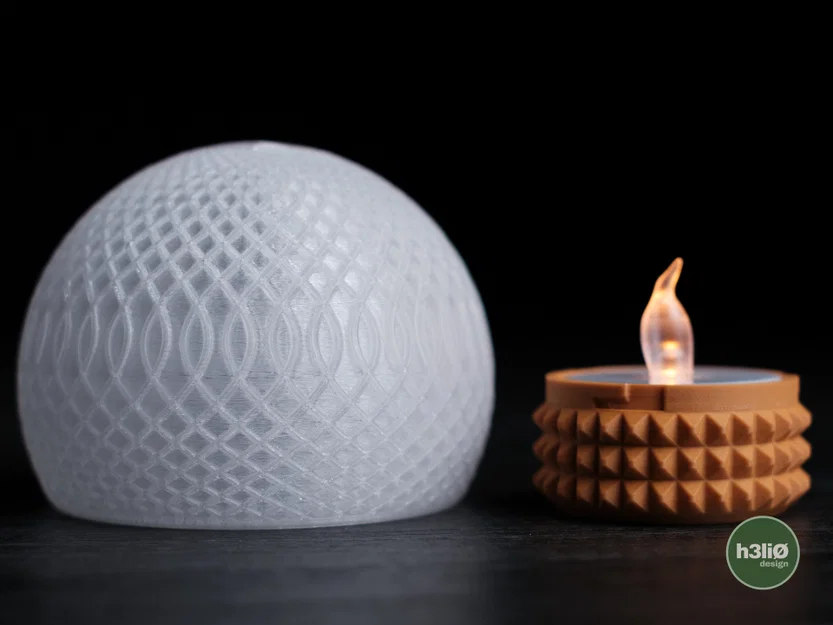 orbs · tealight - Mẫu đèn nến tối giản hiện đại - Image 11