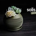 solis · planter - Chậu cây tối giản với đế khóa xoay - Thumbnail 1