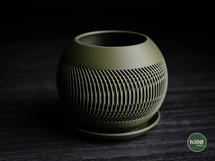 solis · planter - Chậu cây tối giản với đế khóa xoay - Image 6