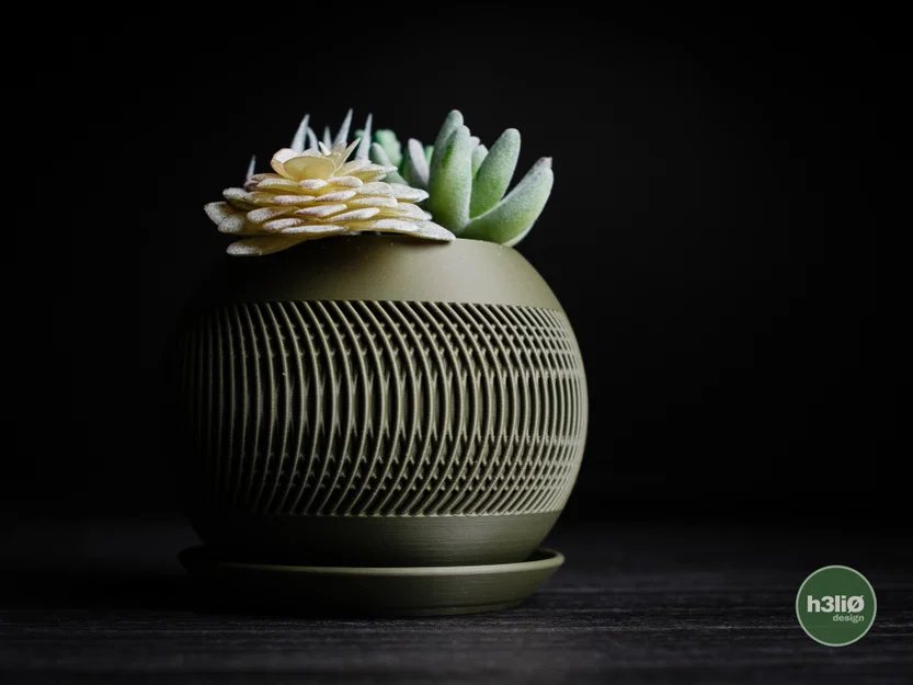 solis · planter - Chậu cây tối giản với đế khóa xoay - Image 8