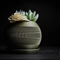 solis · planter - Chậu cây tối giản với đế khóa xoay - Thumbnail 8
